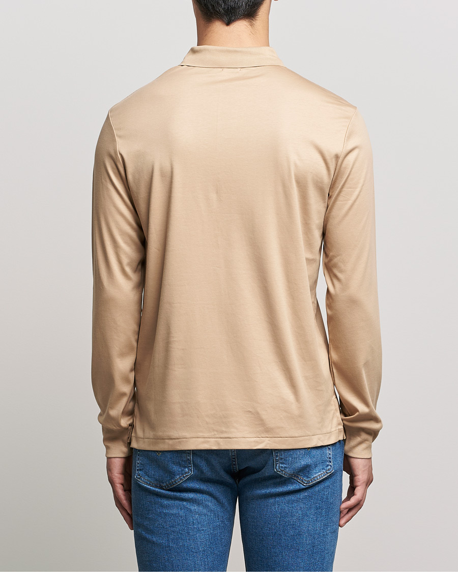 Herren | Pullover | Polo Ralph Lauren | Luxury Pima Cotton Long Sleeve Polo Vintage Khaki