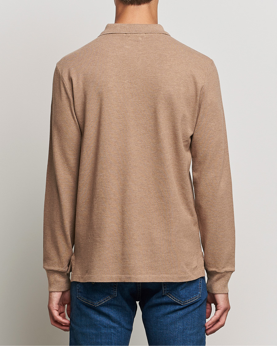 Herren | Pullover | Polo Ralph Lauren | Custom Slim Fit Long Sleeve Polo Italian Heather