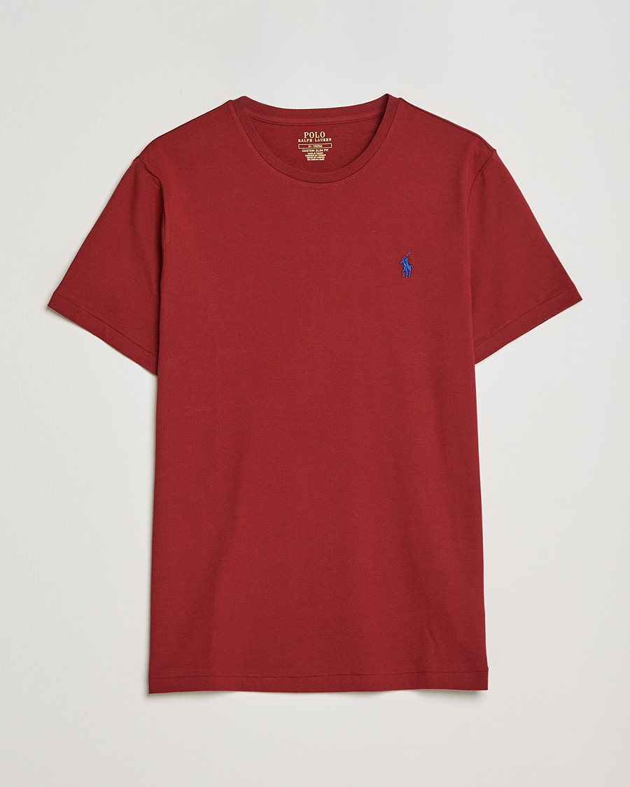 Herren | T-Shirts | Polo Ralph Lauren | Crew Neck Tee Holiday Red
