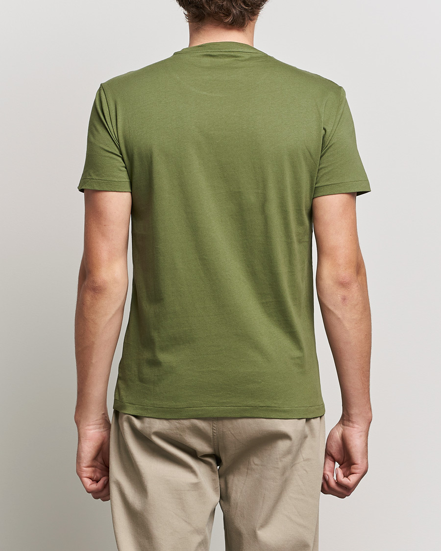 Herren | T-Shirts | Polo Ralph Lauren | Center Logo Crew Neck Tee Army Olive