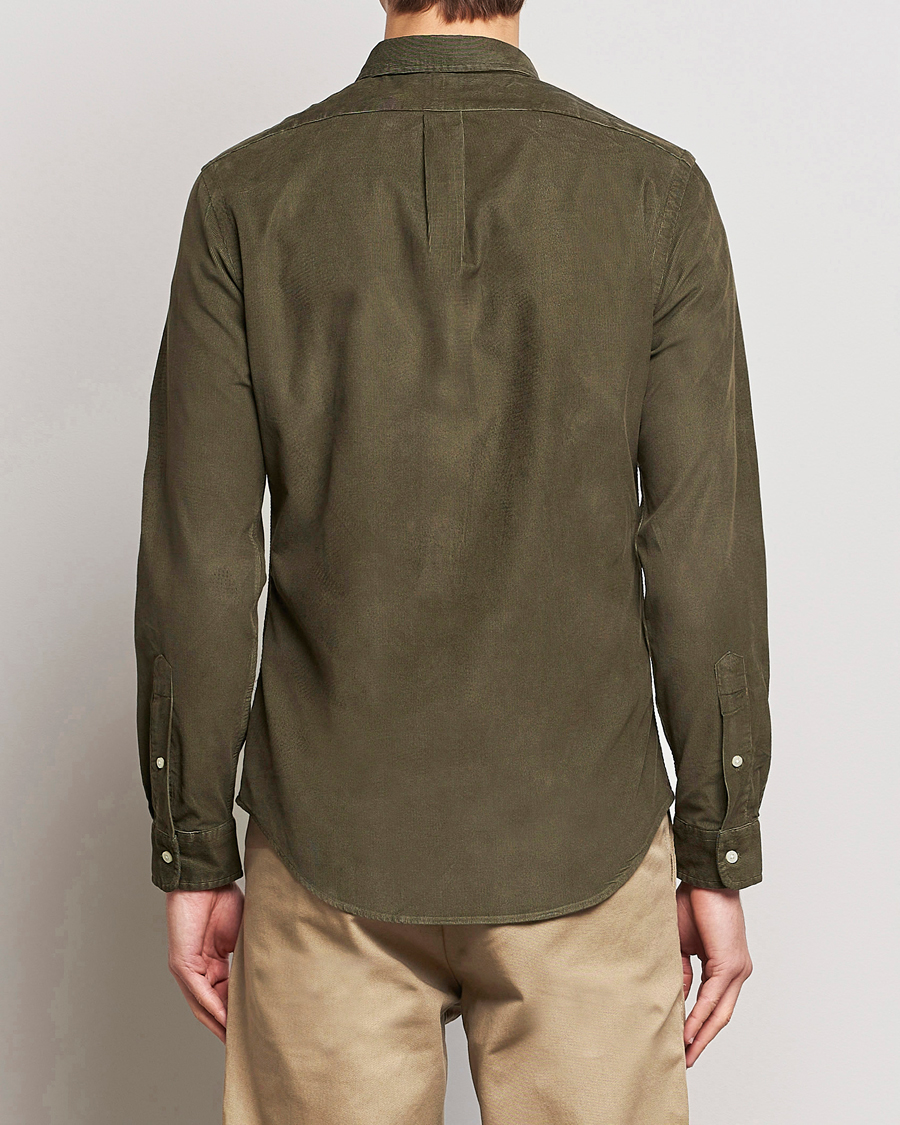 Herren | Hemden | Polo Ralph Lauren | Slim Fit Corduroy Shirt Canopy Olive