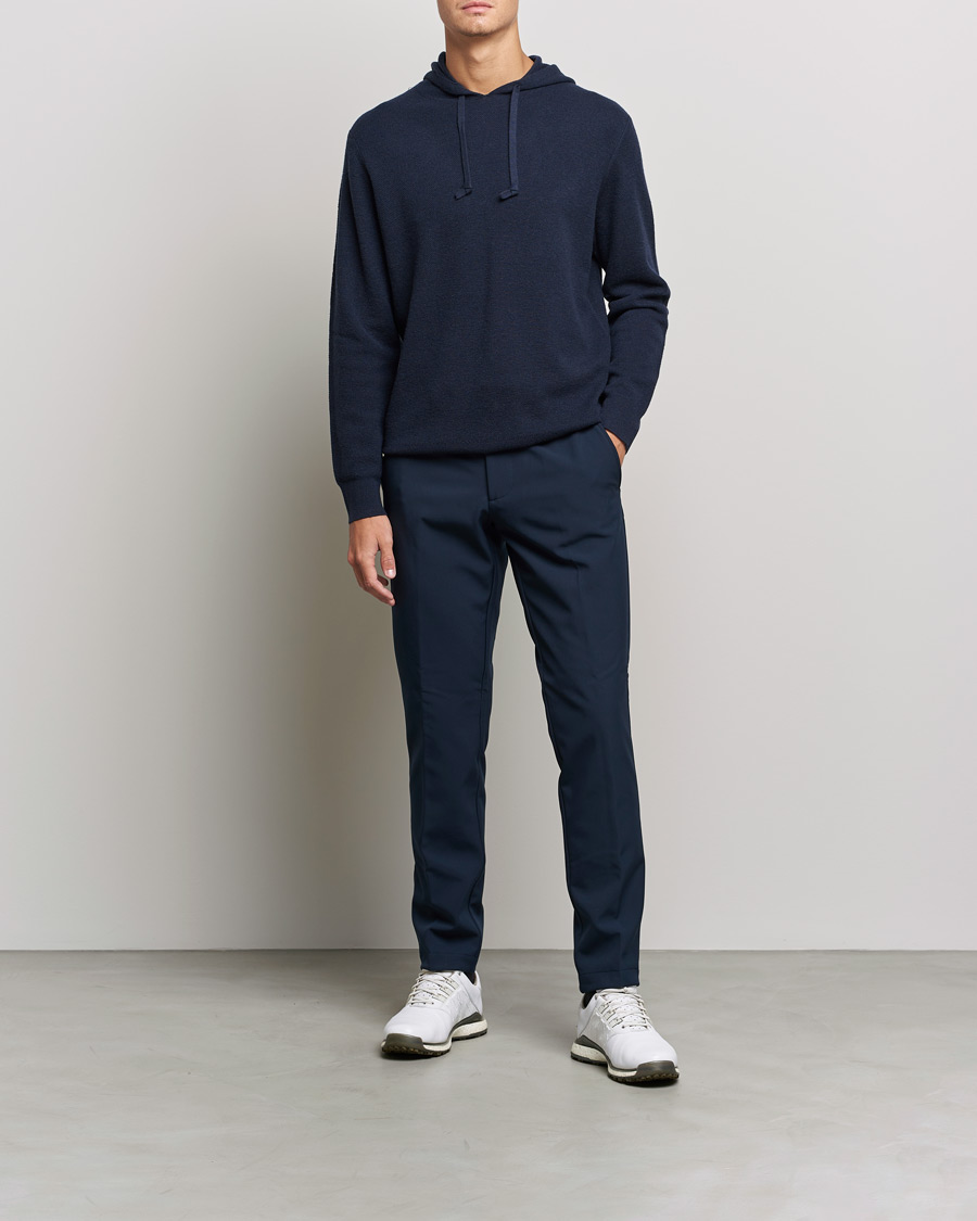 Herren | Pullover | RLX Ralph Lauren | Cashmere Hoodie College Navy