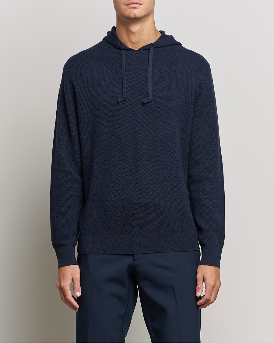 Herren | Pullover | RLX Ralph Lauren | Cashmere Hoodie College Navy