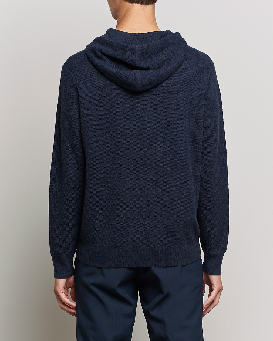 Herren | Pullover | RLX Ralph Lauren | Cashmere Hoodie College Navy