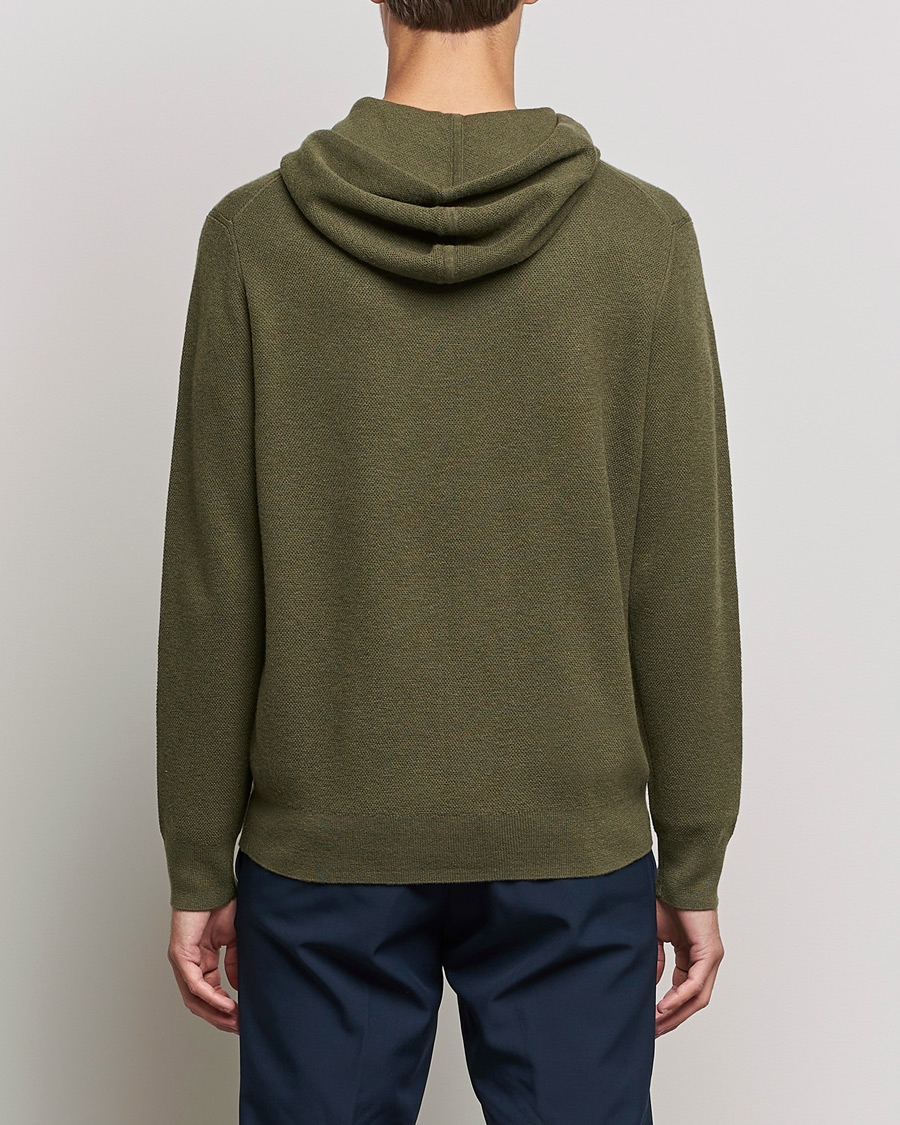 Herren | Pullover | RLX Ralph Lauren | Cashmere Hoodie Defender Green