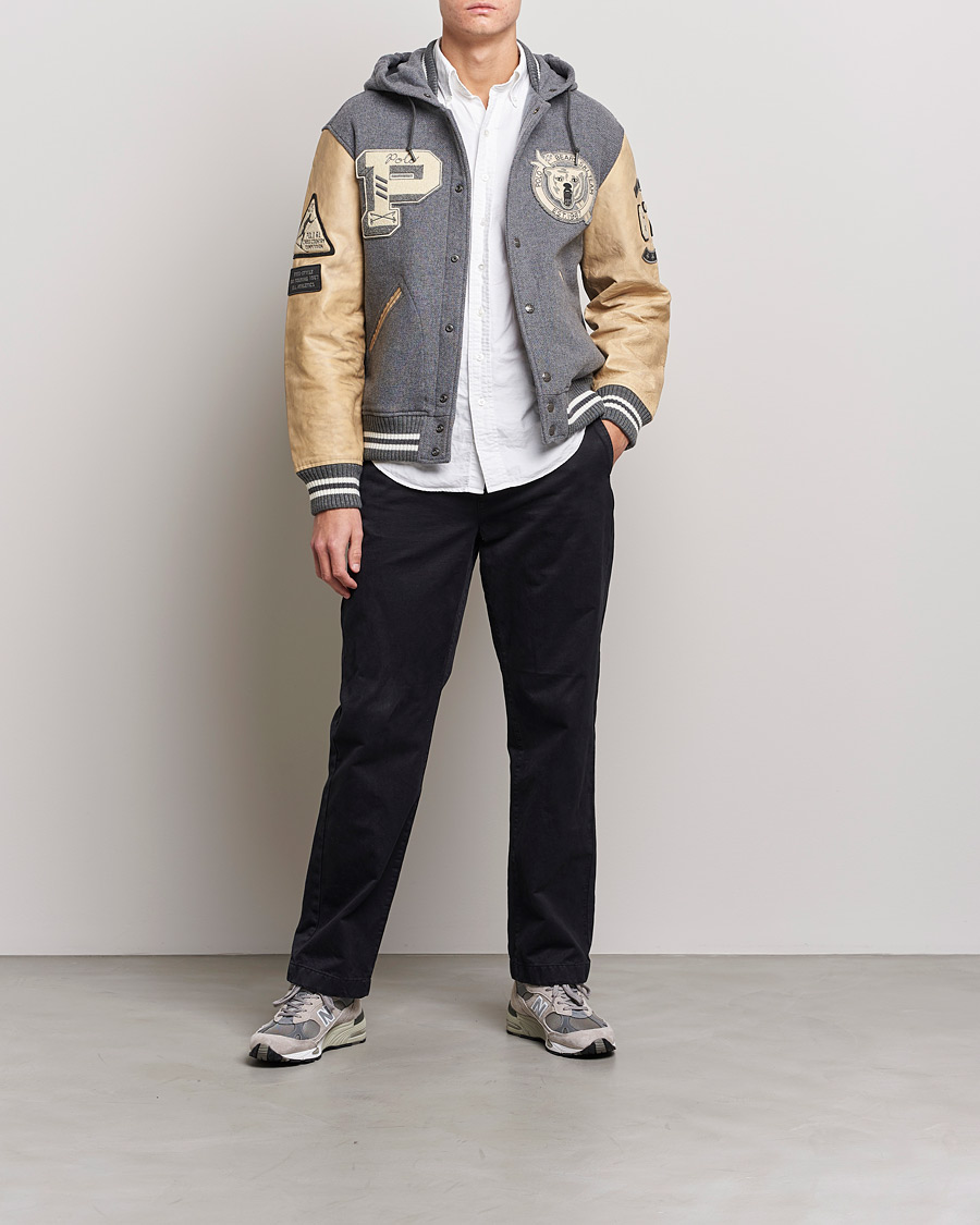Herren | Jacken | Polo Ralph Lauren | Ski Varsity Lined Bomber Jacket Grey Heather