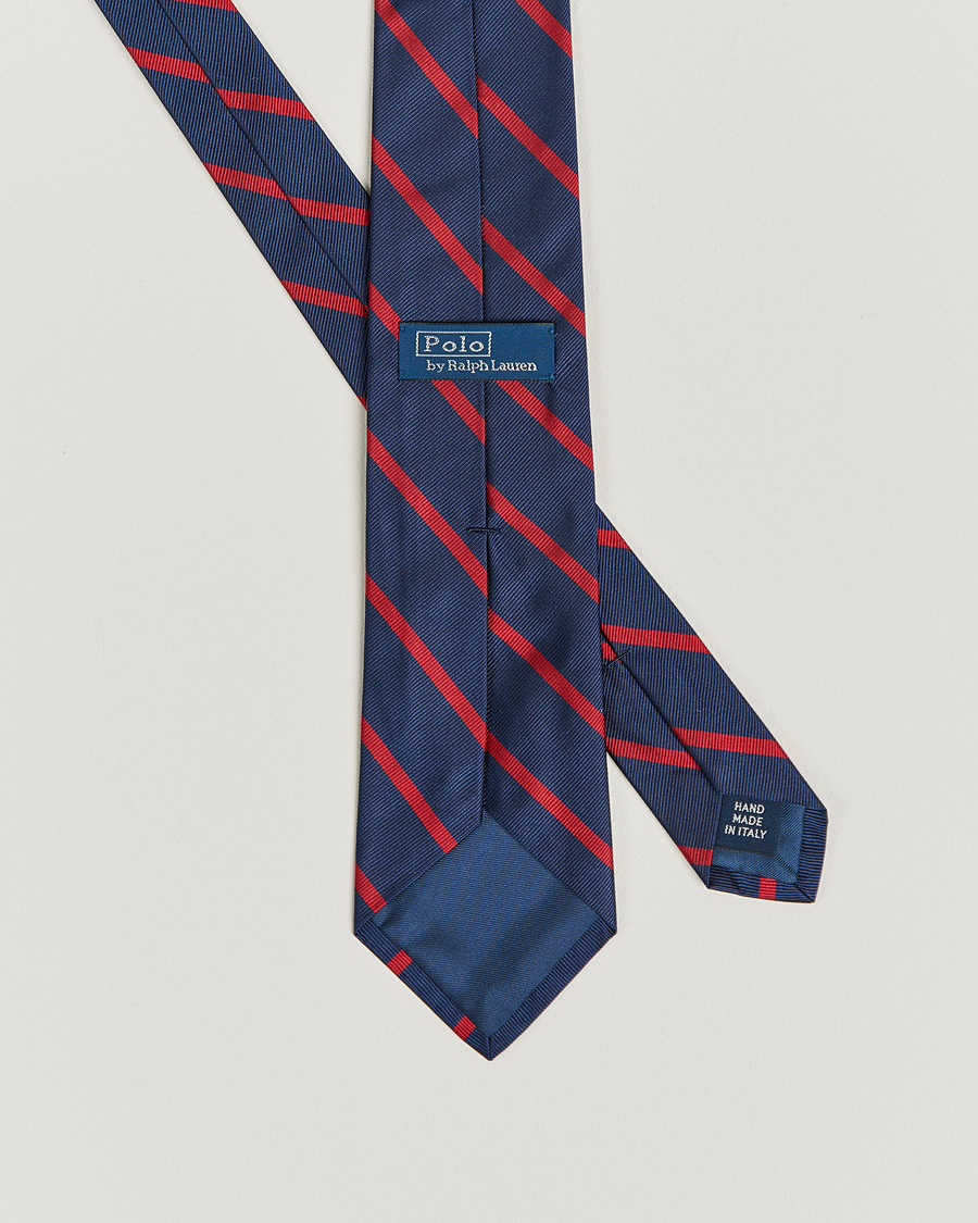 Herren |  | Polo Ralph Lauren | Striped Tie Navy/Red