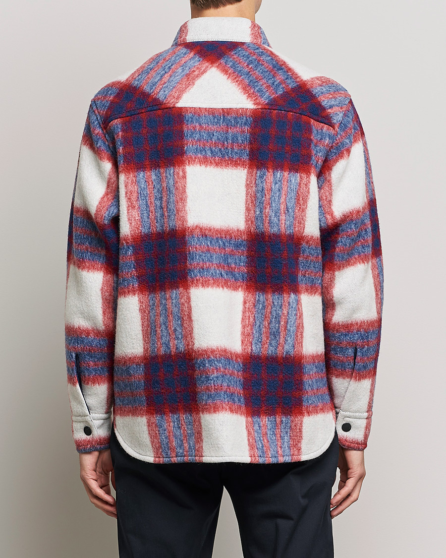 Herren | Jacken | Moncler Grenoble | Waier Padded Shirt Jacket White/Red