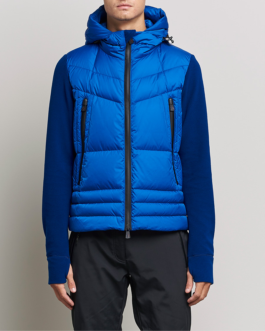 Herren | Jacken | Moncler Grenoble | Padded Full Zip Sweater Dark Blue