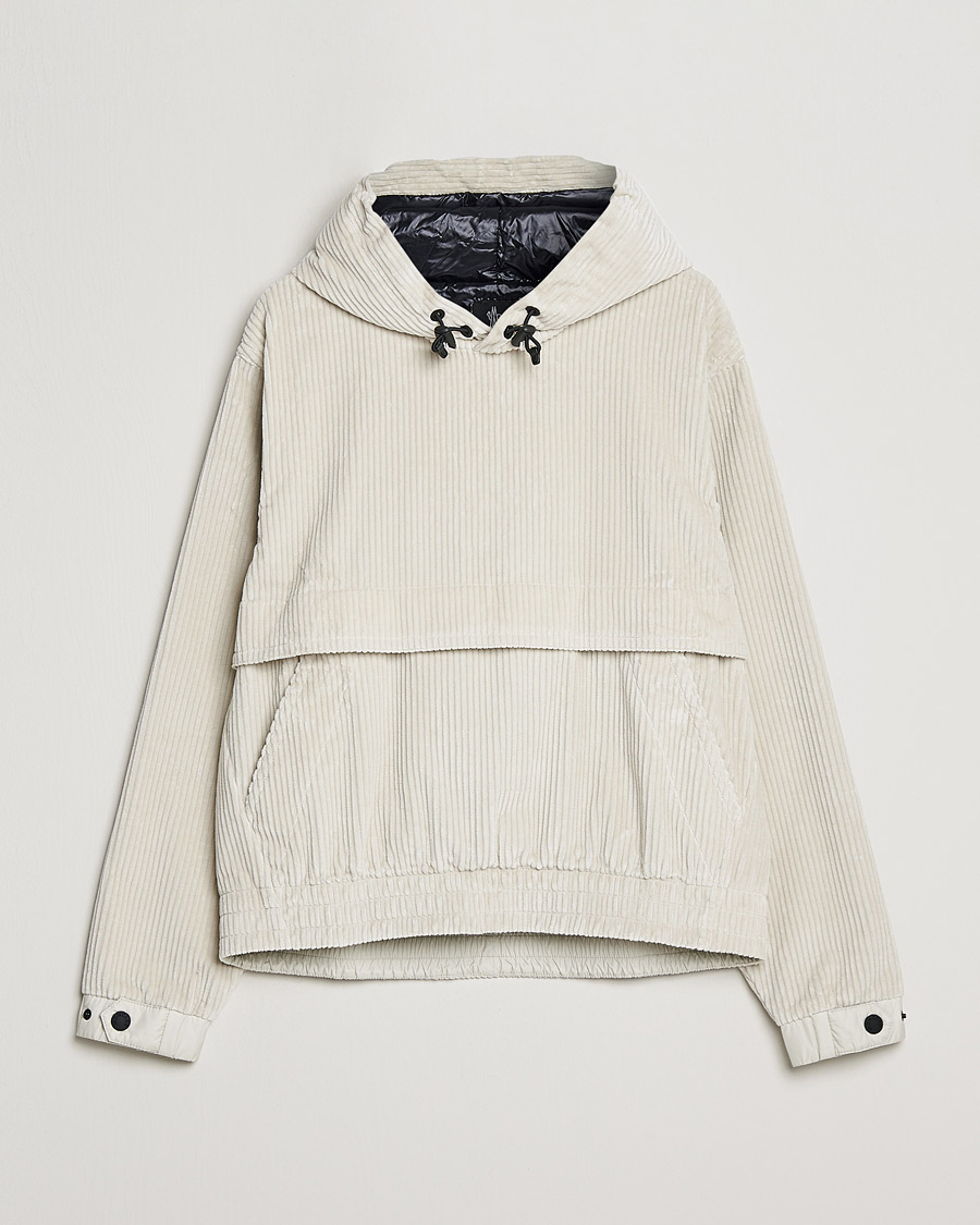 Herren | Jacken | Moncler Grenoble | Stretch Corduroy Hoodie Off White