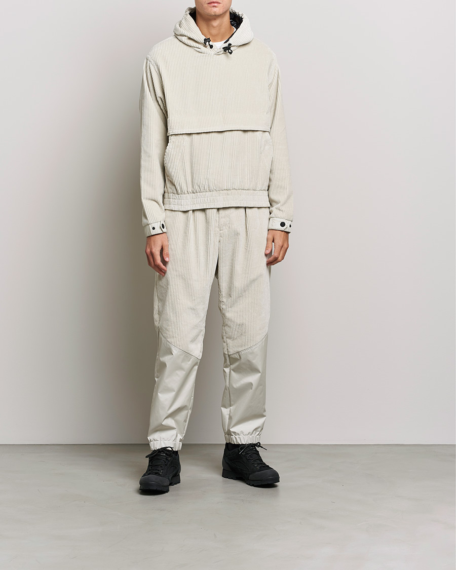 Herren | Jacken | Moncler Grenoble | Stretch Corduroy Hoodie Off White
