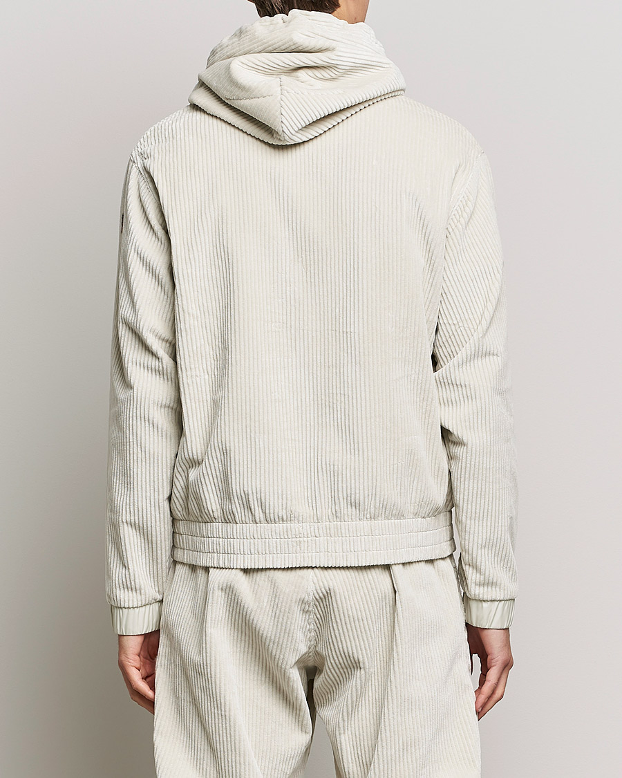 Herren | Jacken | Moncler Grenoble | Stretch Corduroy Hoodie Off White
