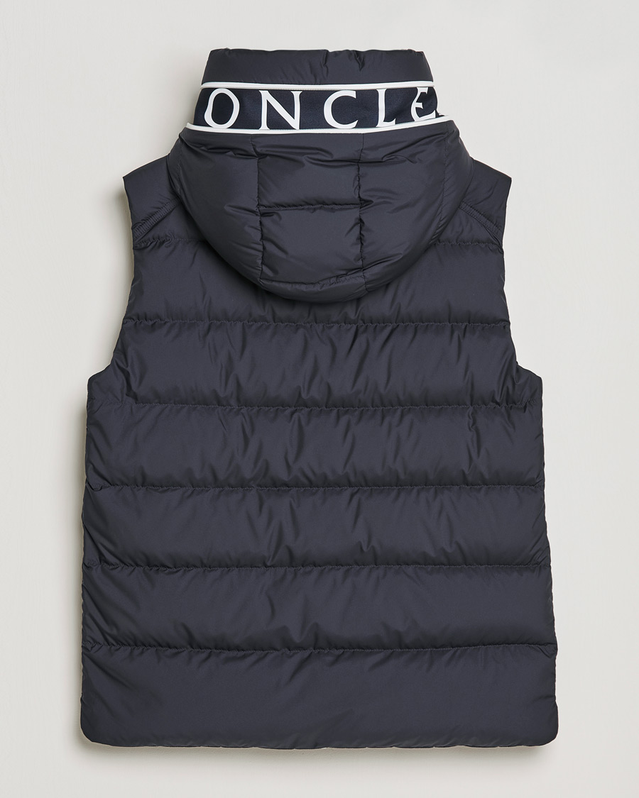 Herren | Jacken | Moncler | Cardamine Hooded Down Vest Navy