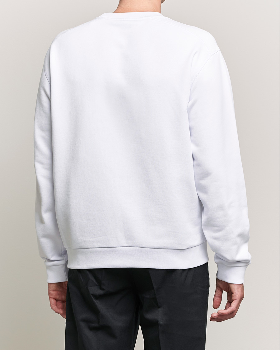 Herren | Pullover | Moncler | Lettering Sweatshirt White