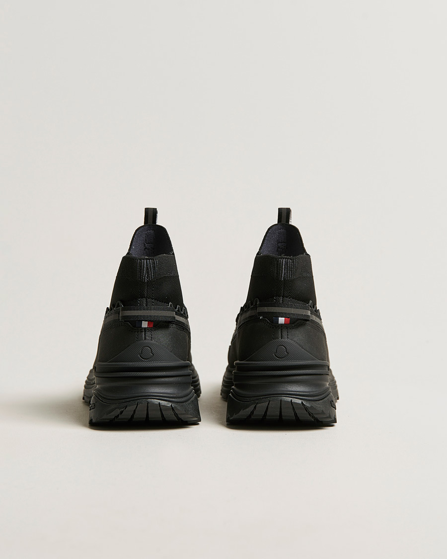 Herren | Moncler Knit High Running Sneakers Black | Moncler | Knit High Running Sneakers Black