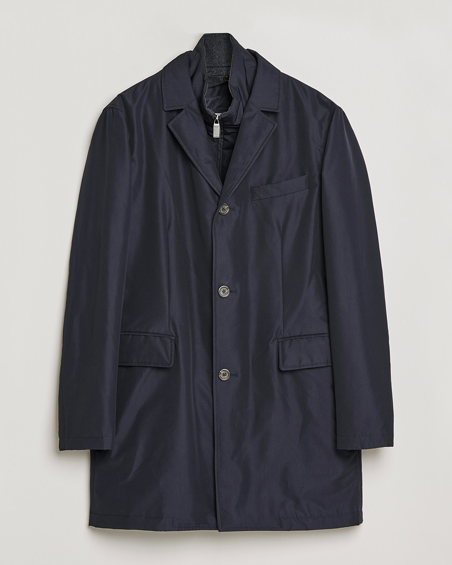 Herren | Jacken | Canali | Rain Protection Car Coat Navy