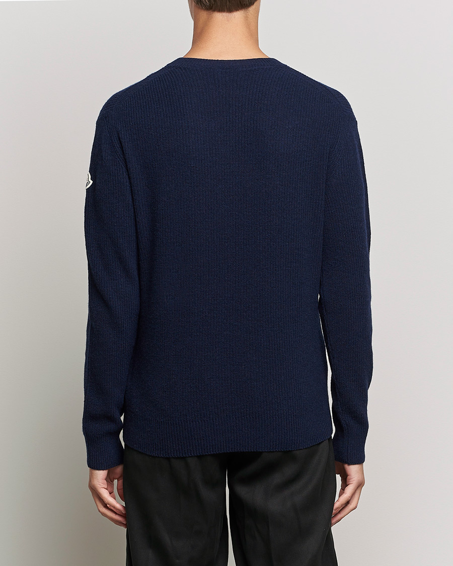 Herren | Pullover | Moncler | Cashmere Crew Neck Sweater Navy