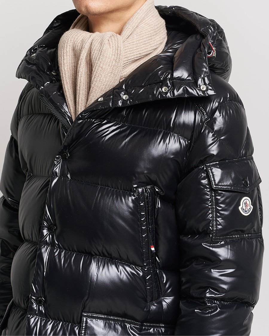 Herren | Moncler Cashmere Scarf Beige | Moncler | Cashmere Scarf Beige