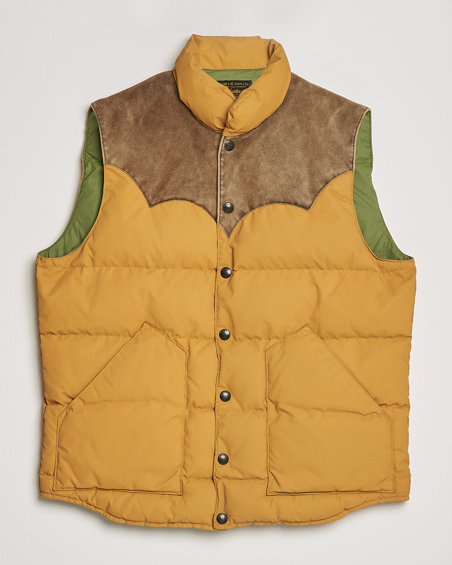Herren | Jacken | RRL | Milburn Quilted Vest Mountain Yellow