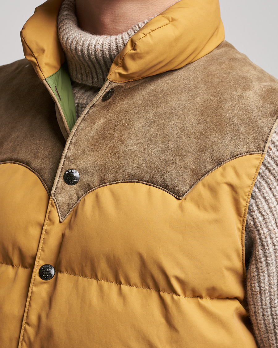 Herren | Jacken | RRL | Milburn Quilted Vest Mountain Yellow