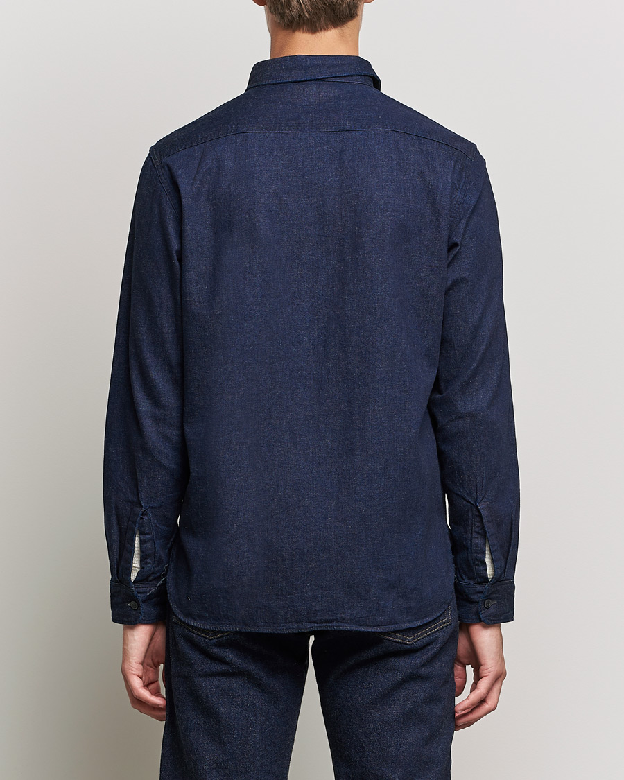 Herren | Hemden | RRL | Preston Denim Work Shirt Rinse Wash