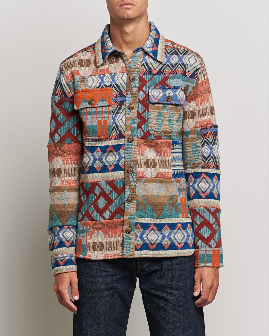 Herren | Hemden | RRL | Limited Edition Patchwork Shirt Multi