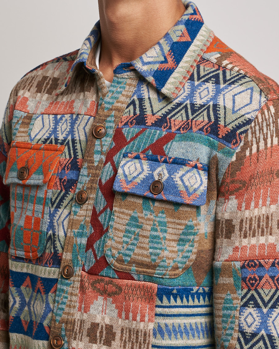 Herren | Hemden | RRL | Limited Edition Patchwork Shirt Multi