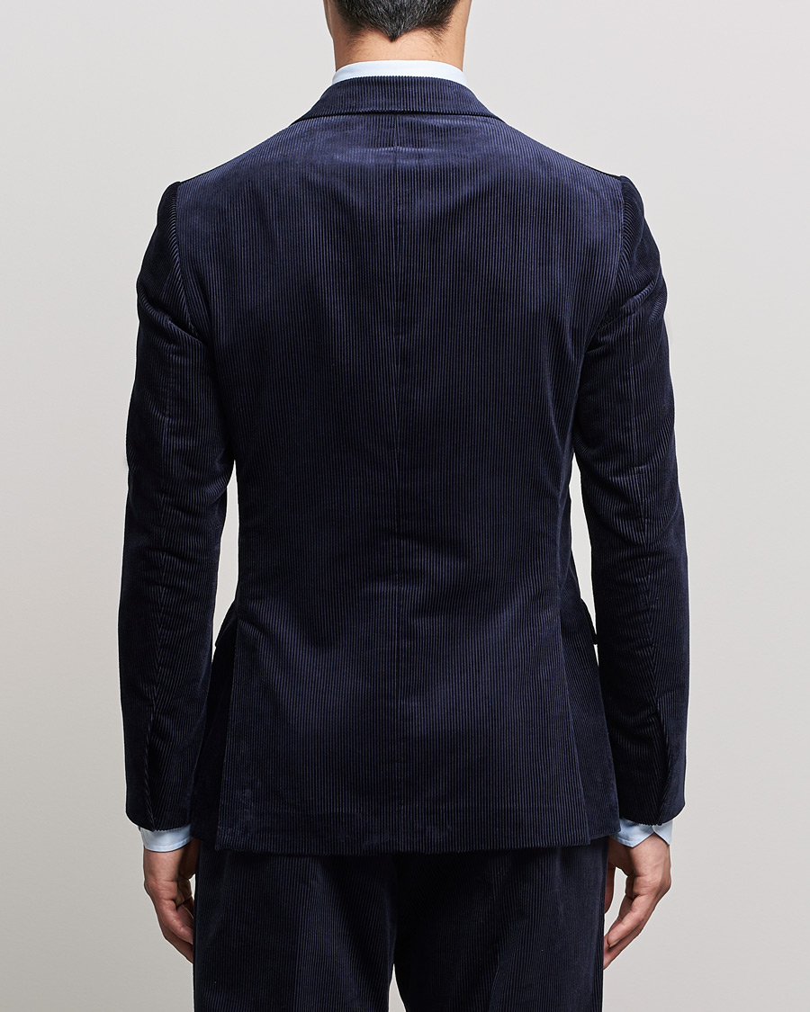 Herren | Sakkos | Ralph Lauren Purple Label | Wale Corduroy Blazer Chairman Navy