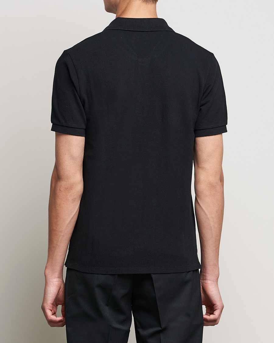 Herren | Poloshirts | Maison Kitsuné | Fox Head Polo Black