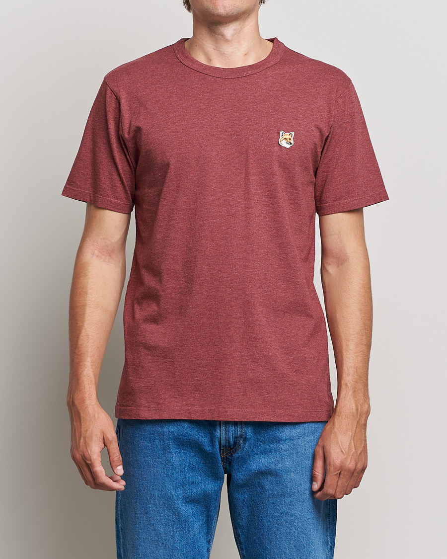 Herren | T-Shirts | Maison Kitsuné | Fox Head Tee Wine