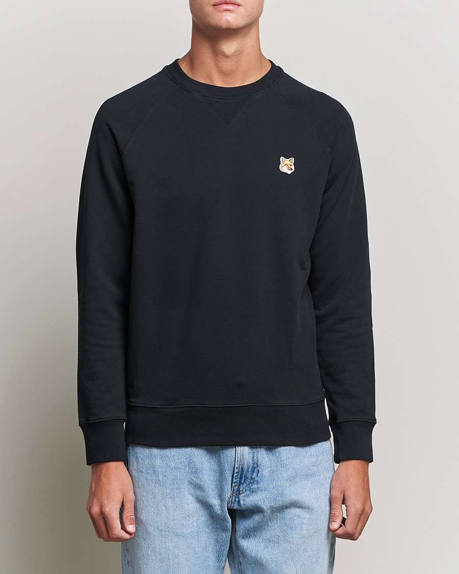 Herren | Pullover | Maison Kitsuné | Fox Head Sweatshirt Black