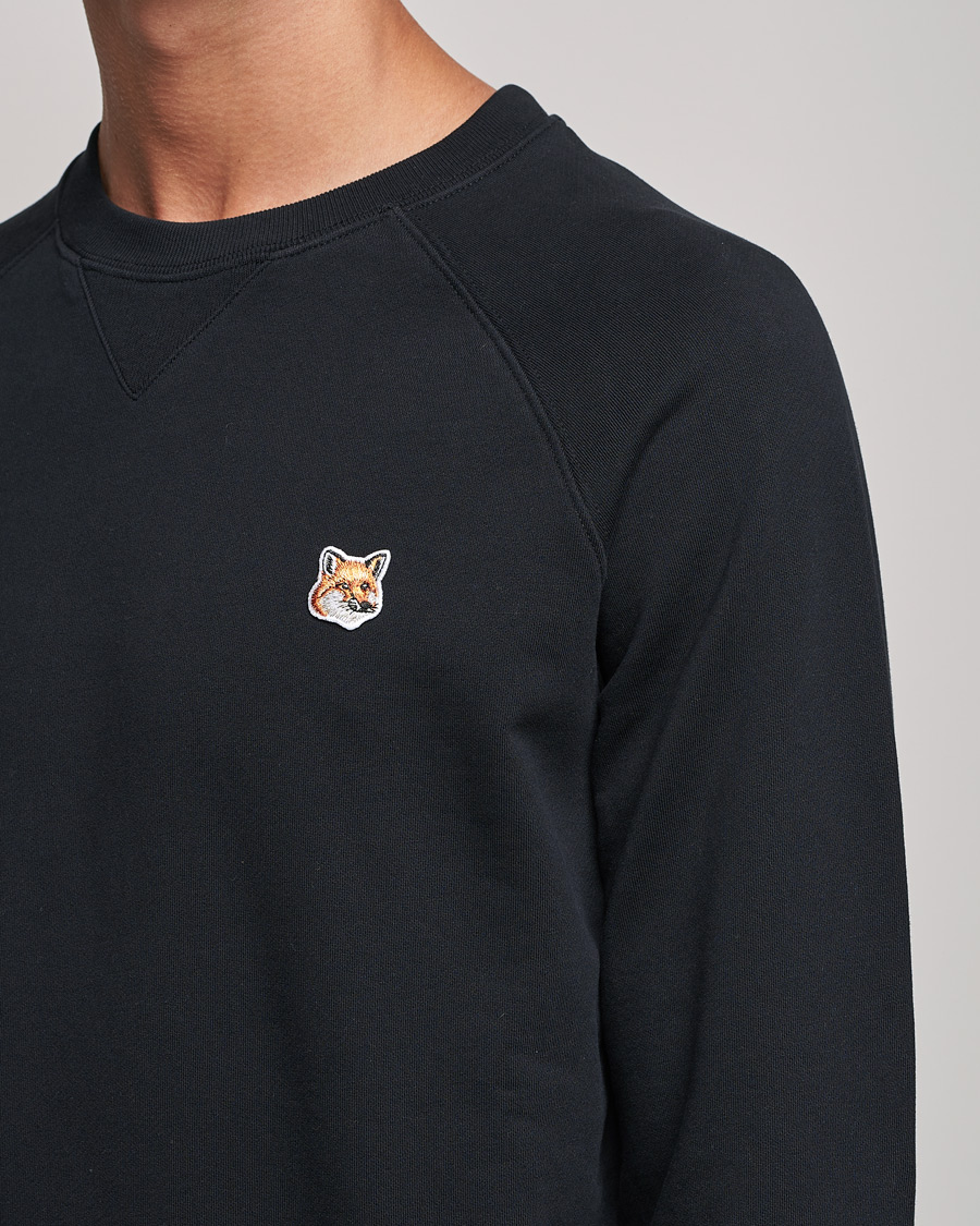 Herren | Pullover | Maison Kitsuné | Fox Head Sweatshirt Black