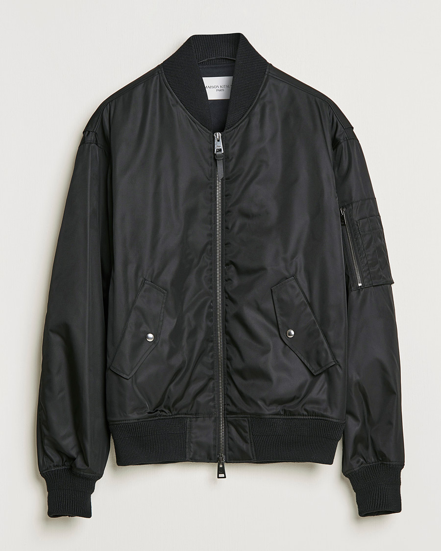 Herren | Jacken | Maison Kitsuné | Bomber Jacket Black