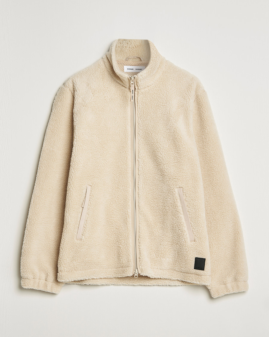 Herren | Pullover | Samsøe Samsøe | Samsøe & Samsøe Rune Fleece Brown Rice