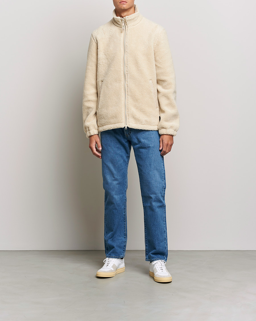 Herren | Pullover | Samsøe Samsøe | Samsøe & Samsøe Rune Fleece Brown Rice