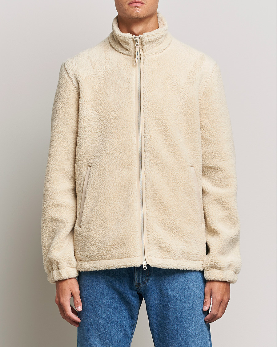 Herren | Pullover | Samsøe Samsøe | Samsøe & Samsøe Rune Fleece Brown Rice