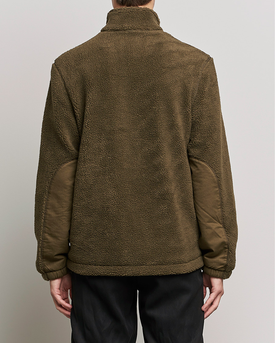 Herren | Pullover | Samsøe Samsøe | Samsøe & Samsøe Rune Fleece Dark Olive