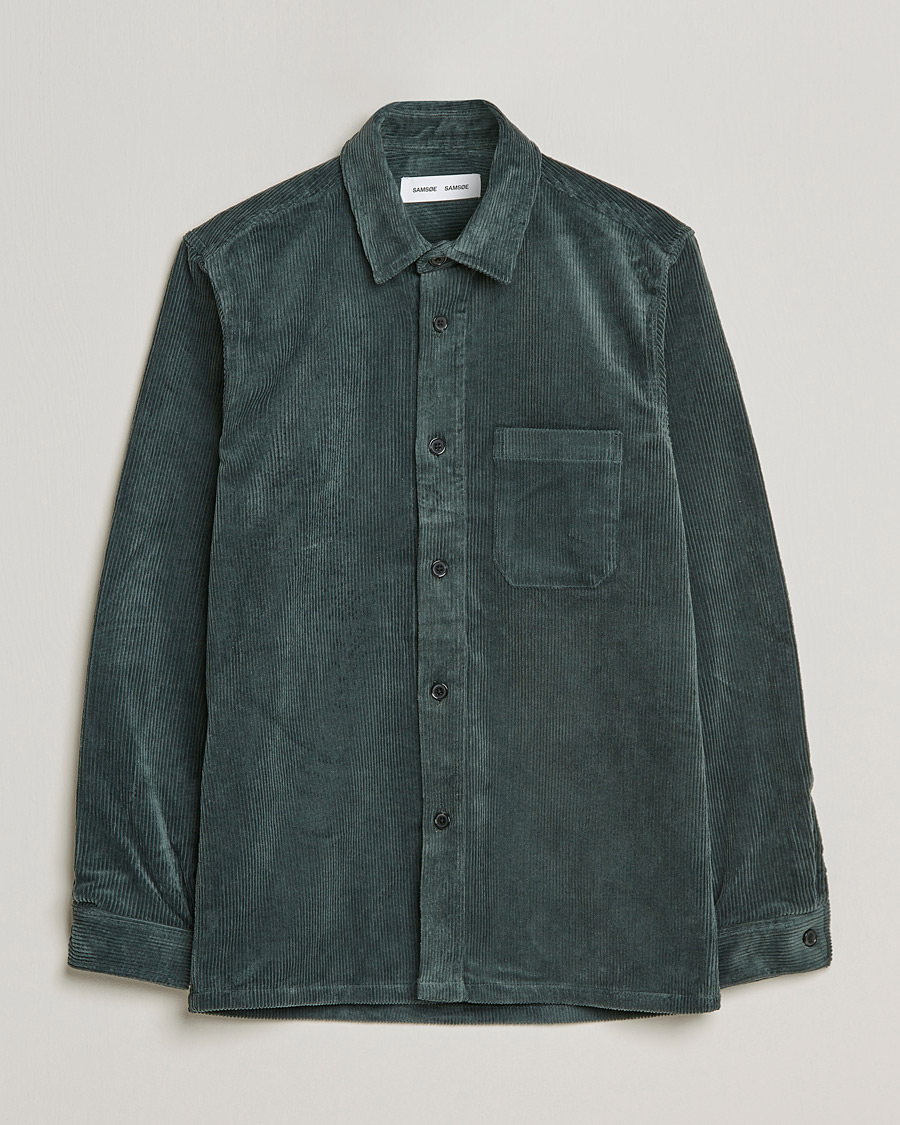 Herren | Hemden | Samsøe Samsøe | Samsøe & Samsøe Waltones Corduroy Overshirt Urban Chic