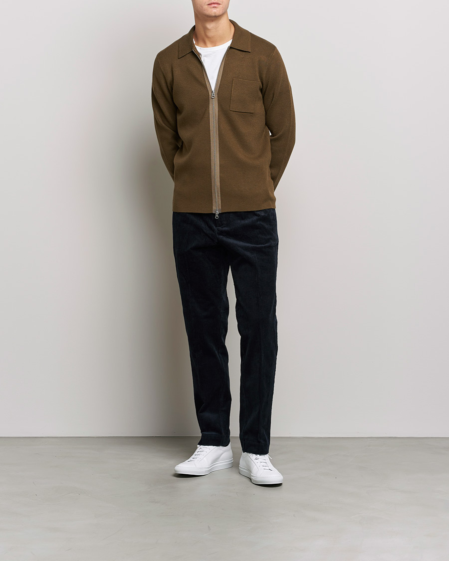 Herren | Hosen | Samsøe Samsøe | Fleix Corduroy Trousers Salute Navy