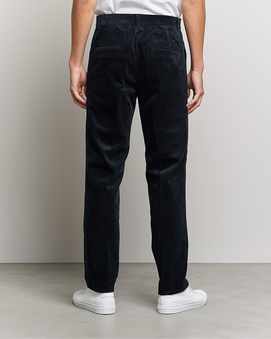 Herren | Hosen | Samsøe Samsøe | Fleix Corduroy Trousers Salute Navy