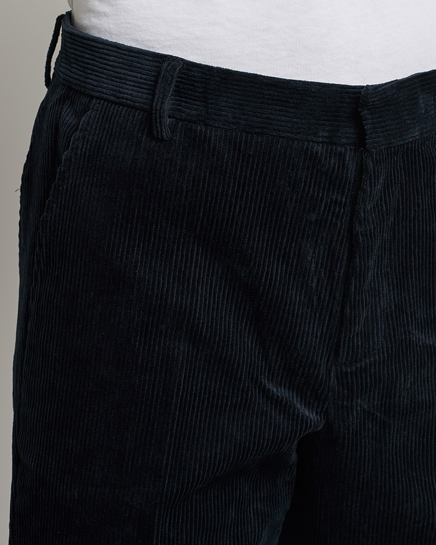 Herren | Hosen | Samsøe Samsøe | Fleix Corduroy Trousers Salute Navy