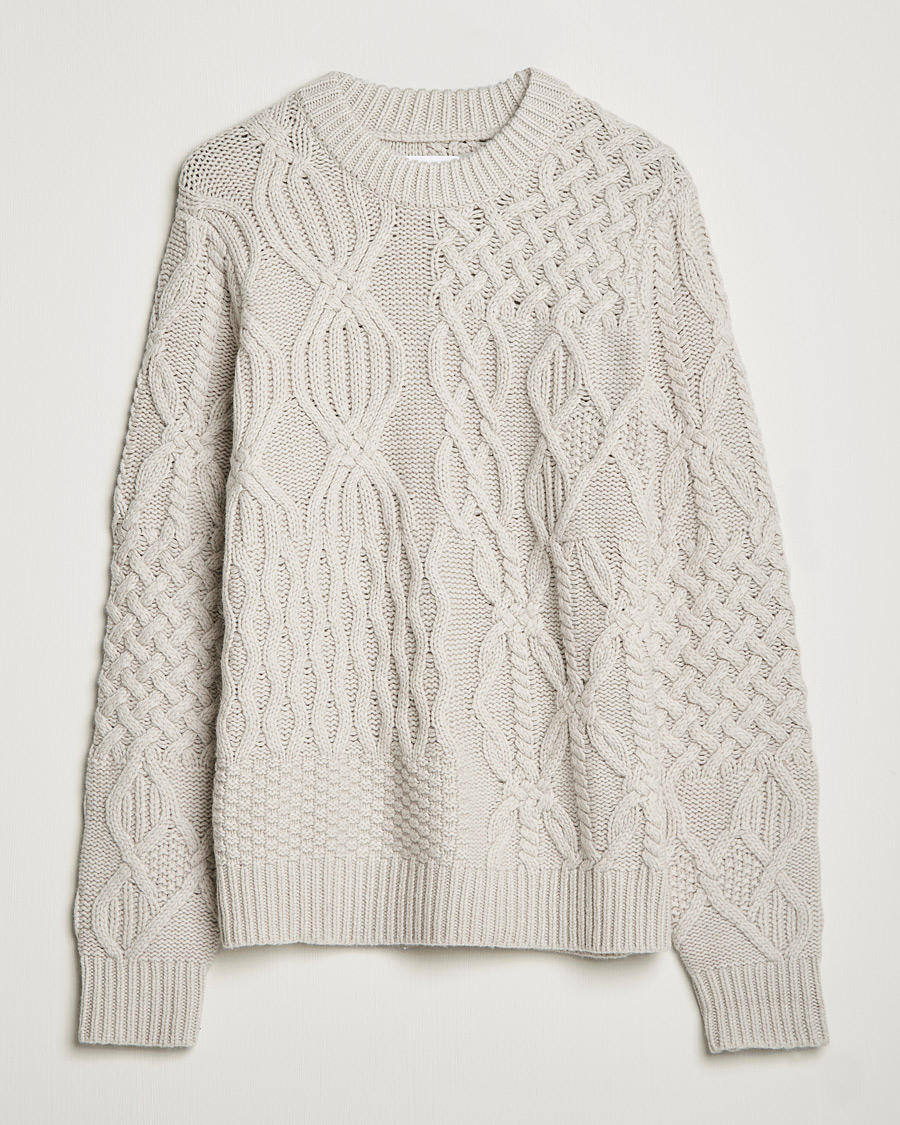 Herren | Pullover | Samsøe Samsøe | Samsøe & Samsøe Harolds Crew Neck Oatmeal