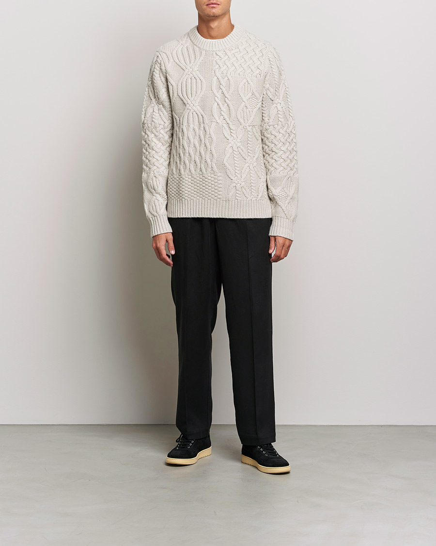 Herren | Pullover | Samsøe Samsøe | Samsøe & Samsøe Harolds Crew Neck Oatmeal