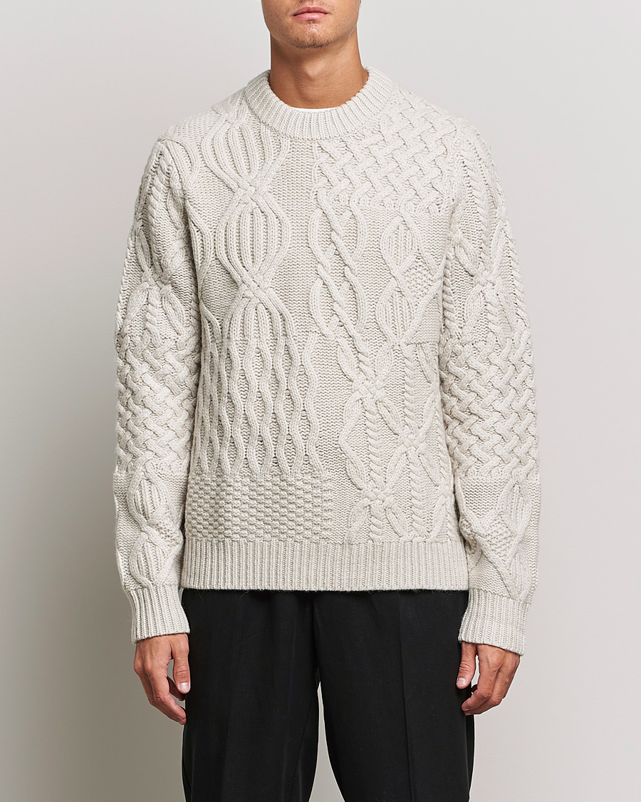 Herren | Pullover | Samsøe Samsøe | Samsøe & Samsøe Harolds Crew Neck Oatmeal