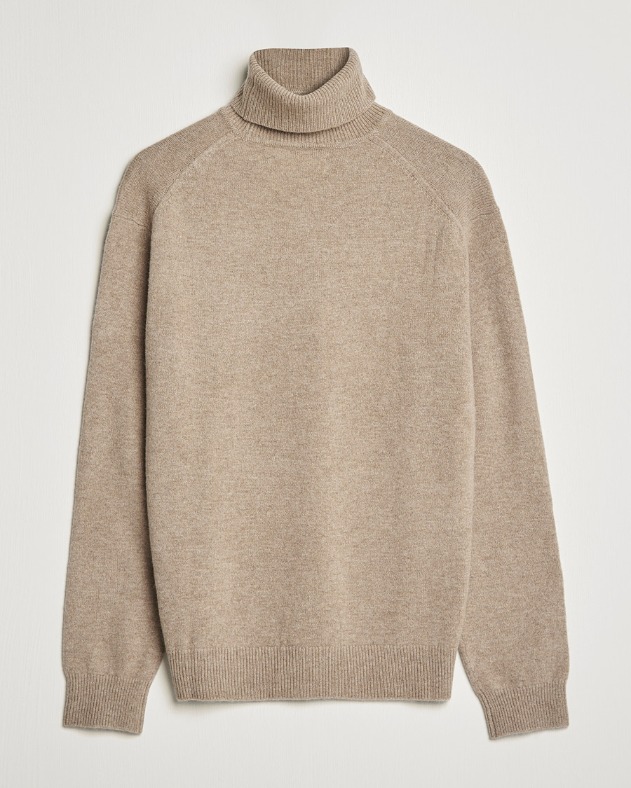 Herren | Pullover | Samsøe Samsøe | Samsøe & Samsøe Viktor Wool Knitted Roll Neck Winter Twig