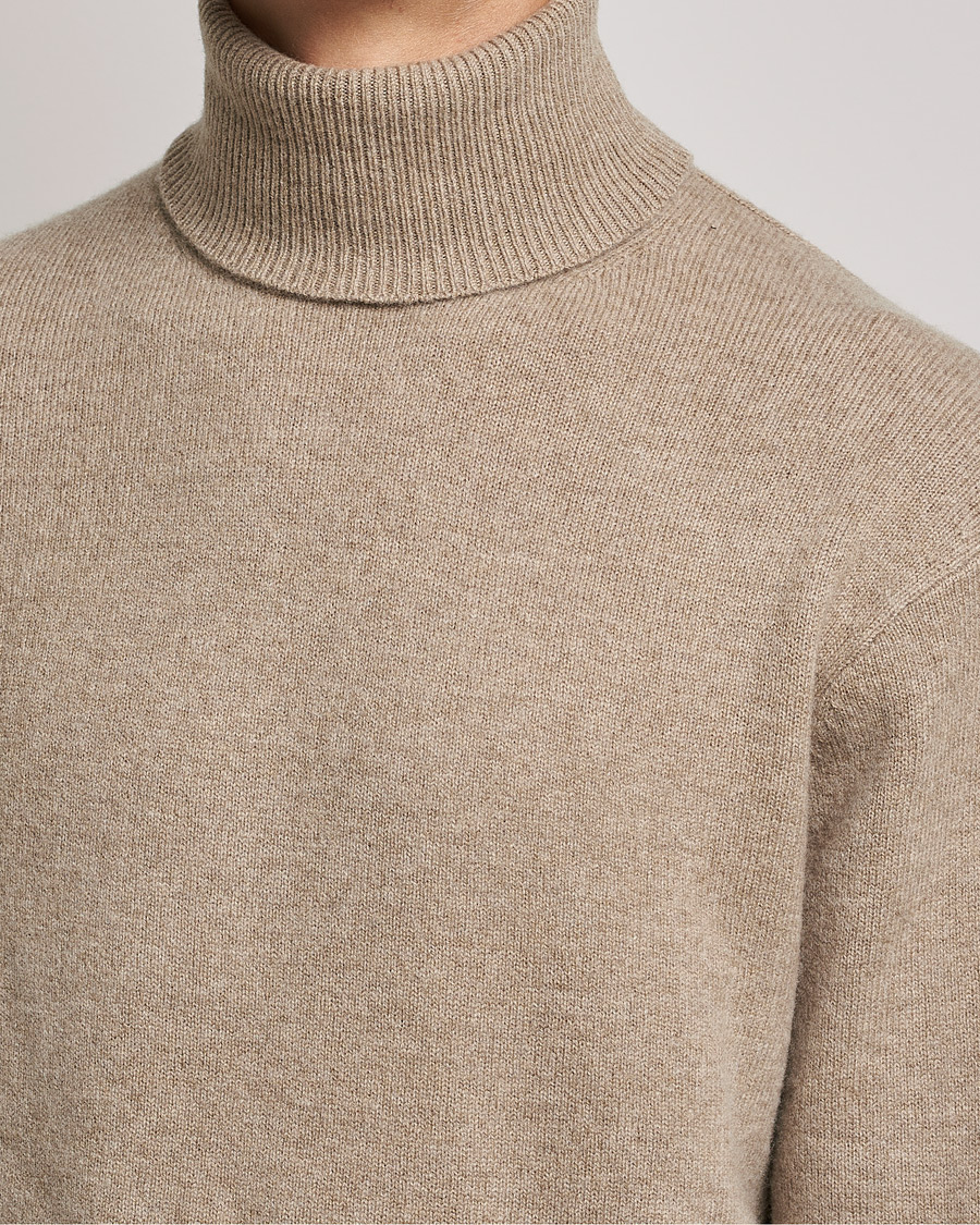 Herren | Pullover | Samsøe Samsøe | Samsøe & Samsøe Viktor Wool Knitted Roll Neck Winter Twig