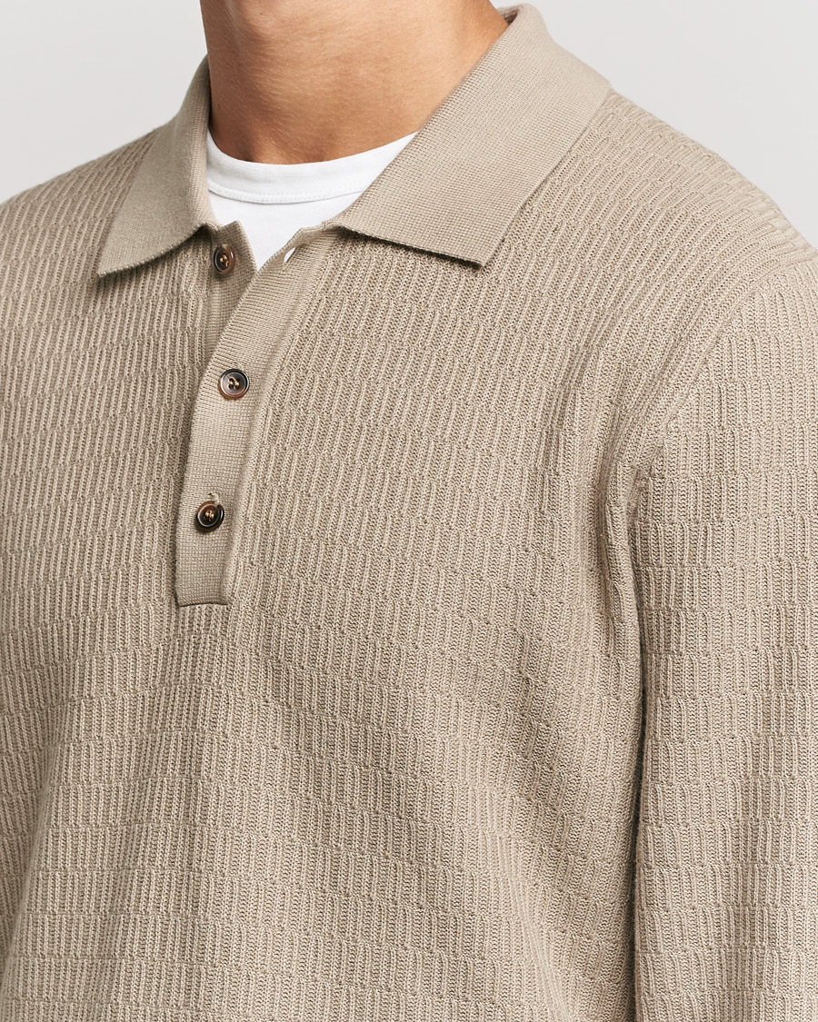 Herren | Pullover | Samsøe Samsøe | Samsøe & Samsøe Joey Knitted Polo Winter Twig