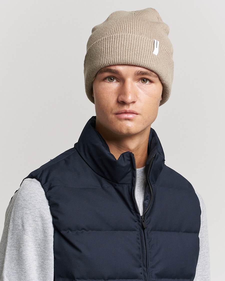 Herren | Samsøe & Samsøe Lambswool Beanie Winter Twig | Samsøe Samsøe | Samsøe & Samsøe Lambswool Beanie Winter Twig