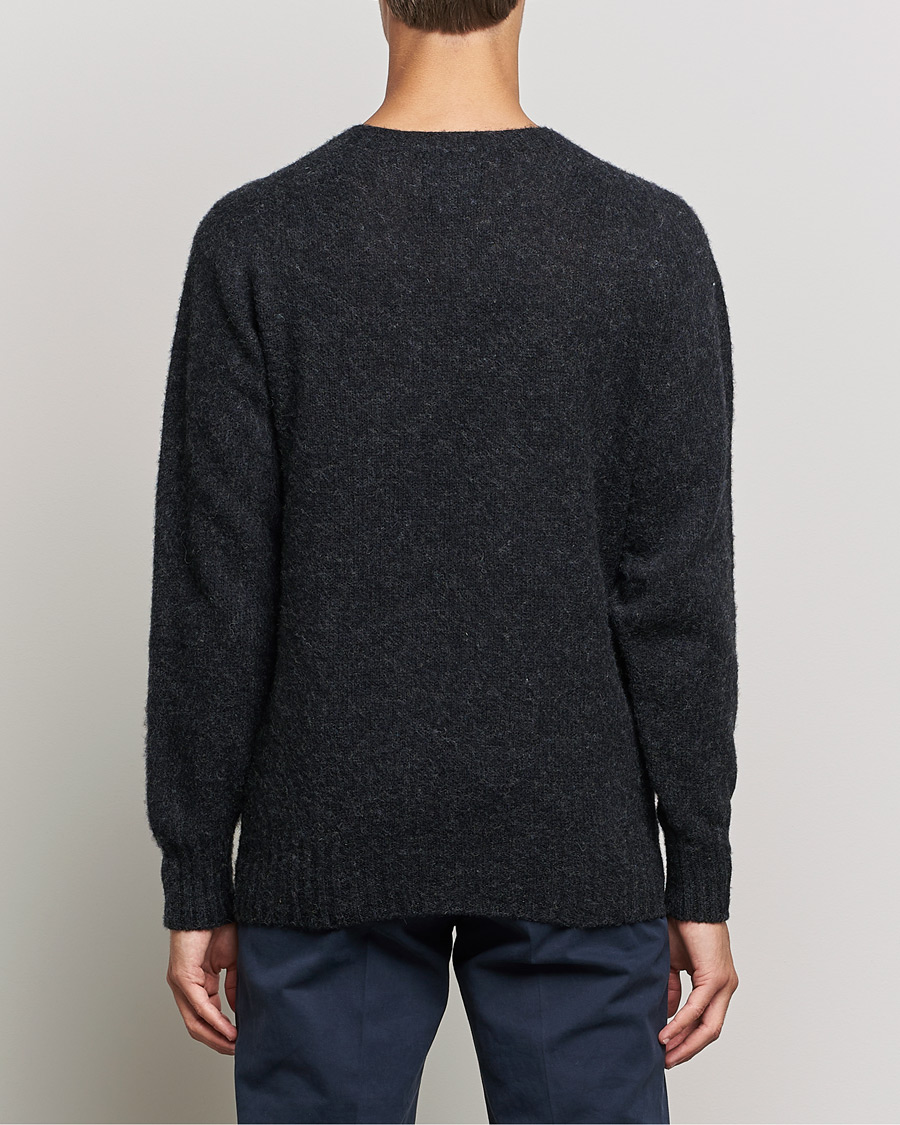 Herren | Pullover | Howlin' | Brushed Wool Sweater Charcoal