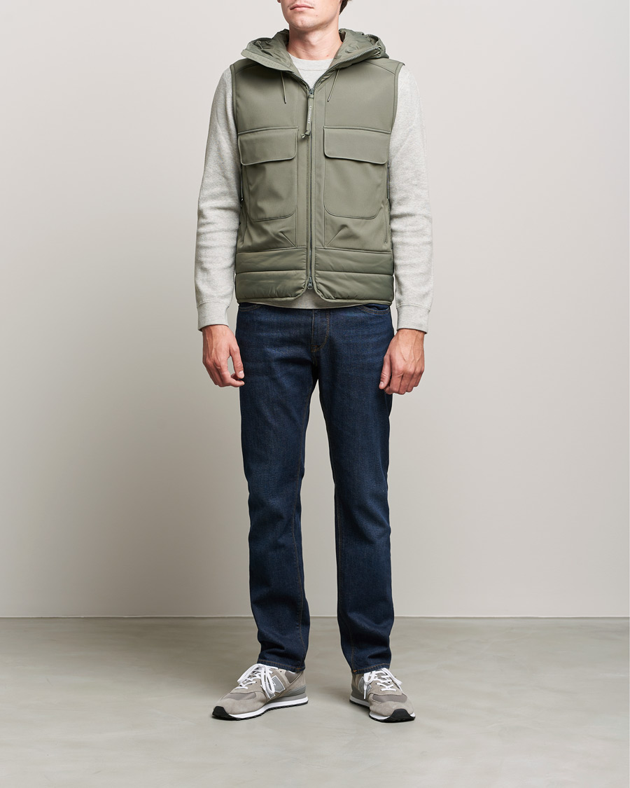 Herren | Jacken | C.P. Company | CP Shell - R Mixed Goggle Vest Green
